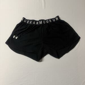 Under Armour Heat Gear Running Shorts Black Size Small Women's Athletic